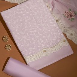 Taneira Embroidered Viscose Rayon Unstitched Dress Material-image-6