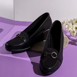 Inc 5 Party Wedge Pumps with Bows-96