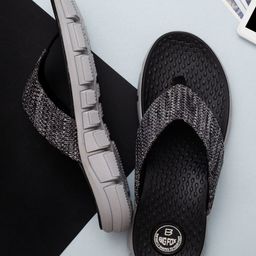 Big Fox Men Self Design Thong Flip-Flops-picture-29