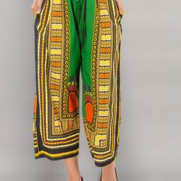 HANDICRAFT PALACE Women Ethnic Motifs Printed Relaxed Regular Trousers-picture-41