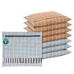 Kuber Industries Grey Set of 6 Regular Drawer Organiser Organisers-10