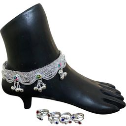 Alloy Silver Silver Jewellery Set (Pack of 1)-image-88