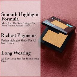 Adbeni Set Of 2 Imported Color & Strokes Baked Highlighter -Shade - 04 - 02 image 5