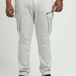 THE BEETEL HOUSE Men Relaxed Cargos Trousers-picture-15