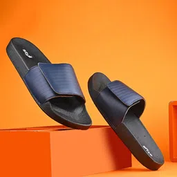 Styli Men Colourblocked Sliders-image-32
