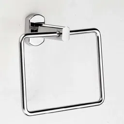Square Stainless Steel Towel Ring/Napkin Ring - Bathroom Towel Holder - Towel Hanger Steel Towel Holder-image-40