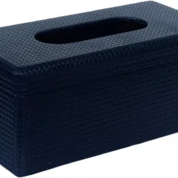Tissue Box All Black Vehicle Tissue Dispenser-9
