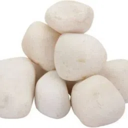 Stone Snow White Unpolished Decorative Stone Marble Pebbles for Landscaping & Garden Decoration Polished Asymmetrical, Oval, Round Marble Pebbles-7