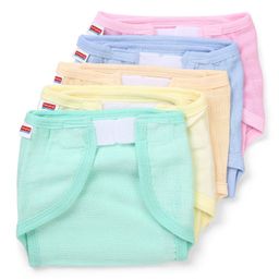 Babyhug Muslin Cloth Nappy Set of 5 Small - Solid Assorted Color image 4