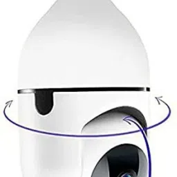 JRONJ PTZ Wireless Bulb CCTV 1080p Camera E27 2MP with Remote Monitoring Two way Audio Security Camera-image-73