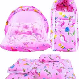 Cotton Baby Bed Sized Bedding Set-picture-18