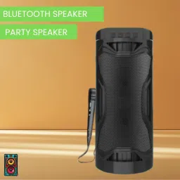 GUGGU Bubble (PORTABLE BLUETOOTH PARTY SPEAKER)With Karaoke Mic & Hi Quality SoundO79 30 W Bluetooth Party Speaker-image-1