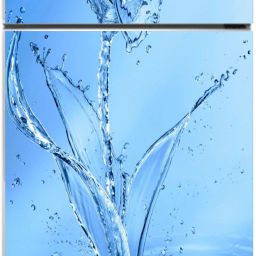 153 cm HD Colourful water flower freeze door skin Self Adhesive Sticker-image-17