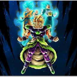 MITTRA INDIACRAFT Anime Mouse Pad - Computer Broly Goku Vegeta Printed Mousepad. Mousepad-image-38