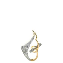 VALANOVA Women 14K Yellow Gold & Certified Lab Grown Pendant Diamond 1.17gm-picture-41