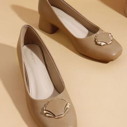 Chemistry Textured Block Heel Pumps-image-119