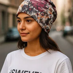 iSWEVEN Unisex Printed Beanie-picture-21