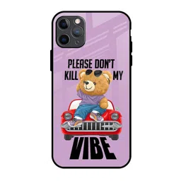 QRIOH Typography Printed iPhone 11 Pro Max Back Case Mobile Accessories-9