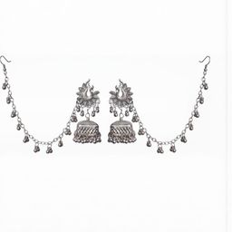 Mehpriye Contemporary Jhumkas Earrings-image-94