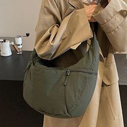 StyleCast x Revolte Women Solid Half Moon Cotton Shoulder Bag-image-42