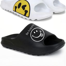 Pampy Angel Men White Flip Flops-image-38