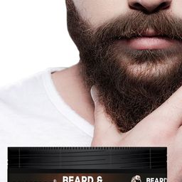 MANCODE Extra Strong Hold Beard & Mustache Wax- 50 g image 1