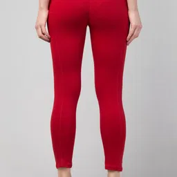 high waist solid cotton gym leggings-picture-18