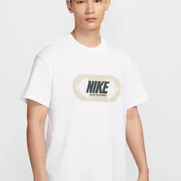 Nike Max90 Training Brand Logo Printed Round Neck Cotton Regular Fit T-Shirt-picture-47
