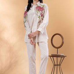 Readiprint Embroidered Long Sleeves Shirt With Trouser-picture-49