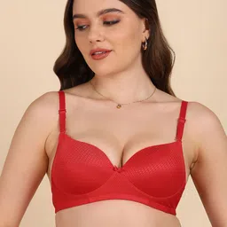 Tweens Medium Coverage Heavily Padded T-shirt Bra-picture-15
