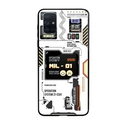 QRIOH Typography Printed Samsung Galaxy A71 Back Case Mobile Accessories-image-94
