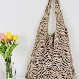 StyleCast x Revolte Shopper Shoulder Bag with Cut Work-47