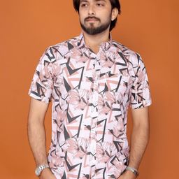 BLYNK Men Floral Print, Geometric Print Casual Multicolor Shirt-image-44