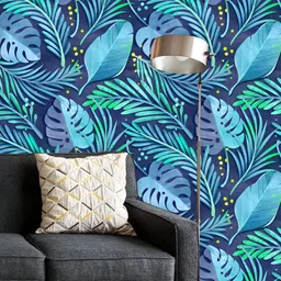 ArtzFolio Printed UV-Resistant Anti-Bacterial Jungle Leaf StylePeel & Stick Wallpaper-image-46