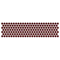 Comet Busters Bindiful Set Of 10 Traditional Round Bindi - Maroon image 3