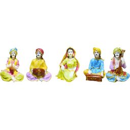Aura White 5 Piece Figurine Showpiece-image-82