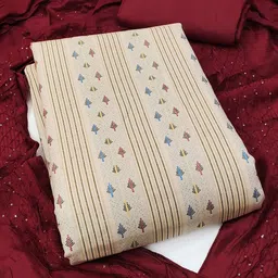 Peachmode Pure Cotton Unstitched Dress Material-image-17