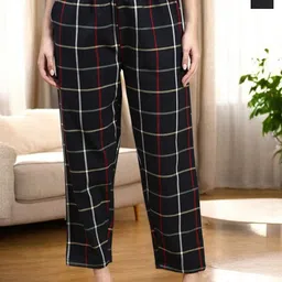 Kryptic Women Pack Of 2 Pure Cotton Mid-Rise Lounge Pants-picture-19