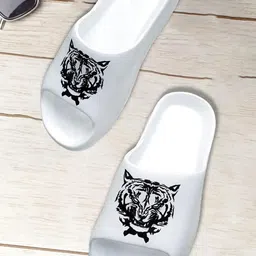 Pampy Angel Men White Flip Flops-image-62