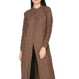 HAUTEMODA Women Woollen Cardigan-image-10
