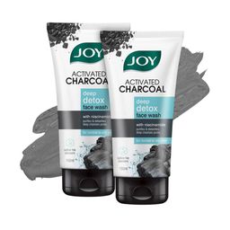 JOY Set Of 2 Set Of 2 Activated Charcoal Face Wash - 150 ml Each-1
