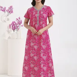 Maybell Printed Maxi Nightdress-picture-13