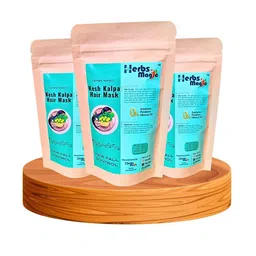 Herbs Magic Set of 3 Kesh Kalpa Hair Mask for Hair Fall Control & Growth - 70 g each-31
