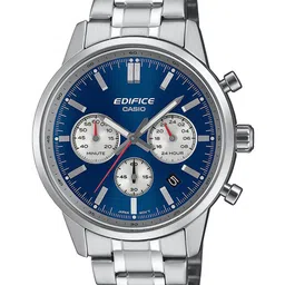 CASIO Edifice Men Stainless Steel Bracelet Style Analogue Chronograph Watch ED656-20