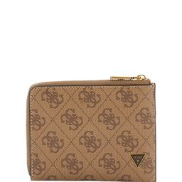 GUESS Men Geometric Printed Leather Zip Around Wallet-12