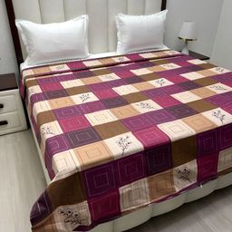 Pure Decor Brown & BeigePrinted Pure Cotton 260 TC King SizeDuvetCover-picture-26