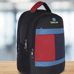 Seenlee Men Colourblocked Backpack-5
