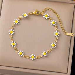 MYKI Women Gold-Plated Wraparound Bracelet-image-60