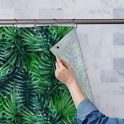 ArtzFolio Single Piece Waterproof Polyester Shower Curtain-image-51