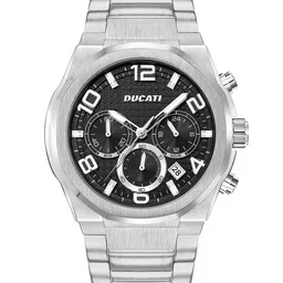 Ducati Men Dial & Stainless Steel Bracelet Style Straps Analogue Watch DTWGI0001106-51